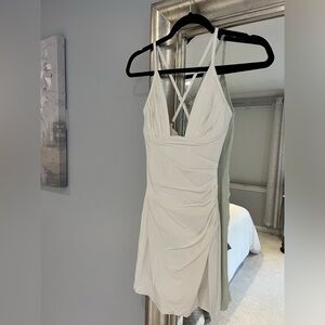Babyboo Aura Mini Dress White, Size XS